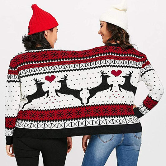 Winter Couples Sweater pullover 2020 Two Person Ugly Sweater Couples